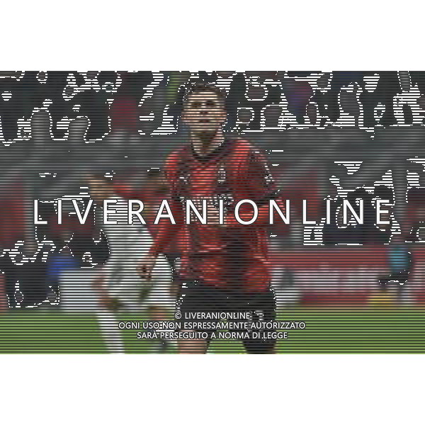 Milan vs Sassuolo nella foto Christian Mate Pulisic (Milan) esulta dopo il gol dell\'1 a 0 Milano 30-12-2023 Stadio Giuseppe Meazza - San Siro Campionato Serie A TIM - 18a giornata foto Roberto Garavaglia/ag. Aldo Liverani sas/AGENZIA ALDO LIVERANI SAS