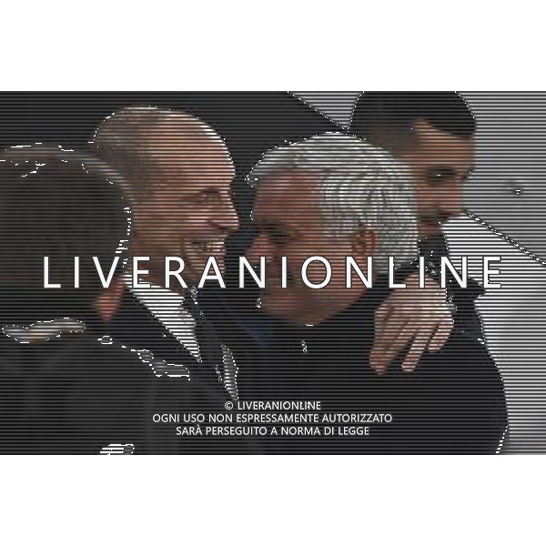 Torino 30.12.2023 Allianz Stadium @Manuela Viganti/Ag. Aldo Liverani sas Juventus vs Roma Campionato Calcio Serie A TIM 2023/2024 18a giornata Nella foto: jose\' mourinho e massimiliano allegri ©Viganti/AGENZIA ALDO LIVERANI SAS
