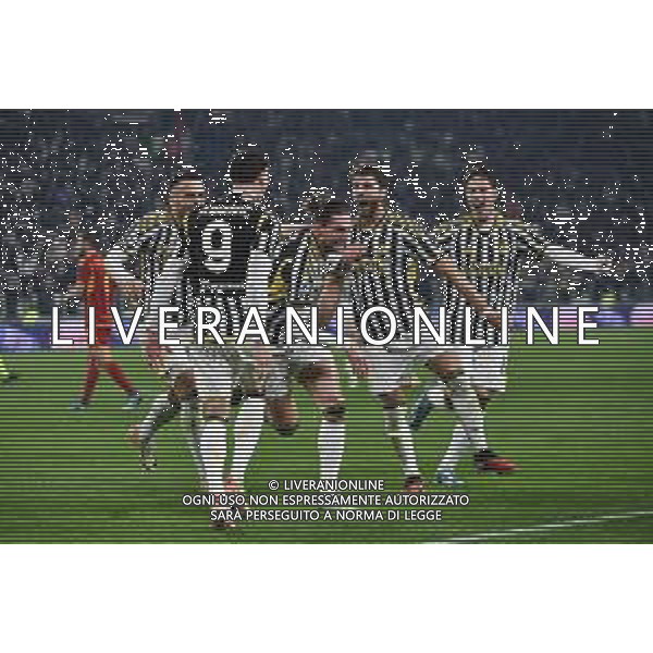 Torino 30.12.2023 Allianz Stadium @Manuela Viganti/Ag. Aldo Liverani sas Juventus vs Roma Campionato Calcio Serie A TIM 2023/2024 18a giornata Nella foto: esultanza juventus dopo il gol di adrien rabiot ©Viganti/AGENZIA ALDO LIVERANI SAS