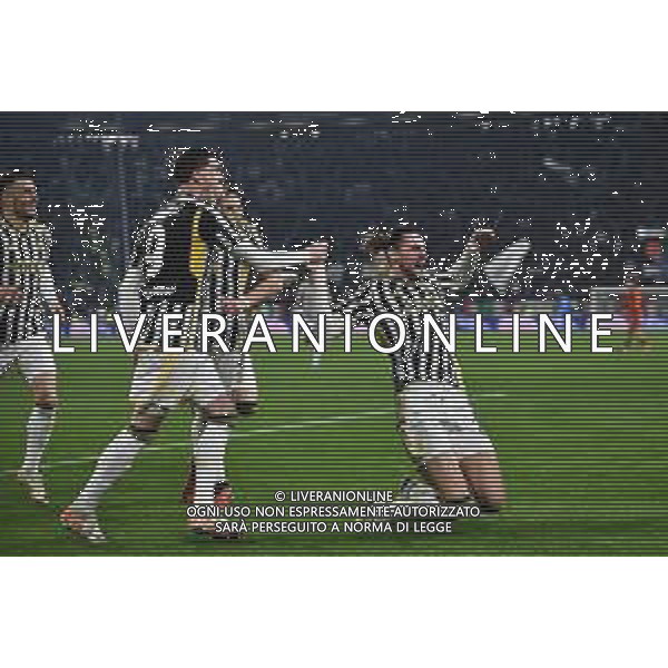 Torino 30.12.2023 Allianz Stadium @Manuela Viganti/Ag. Aldo Liverani sas Juventus vs Roma Campionato Calcio Serie A TIM 2023/2024 18a giornata Nella foto: esultanza adrien rabiot dopo il gol ©Viganti/AGENZIA ALDO LIVERANI SAS