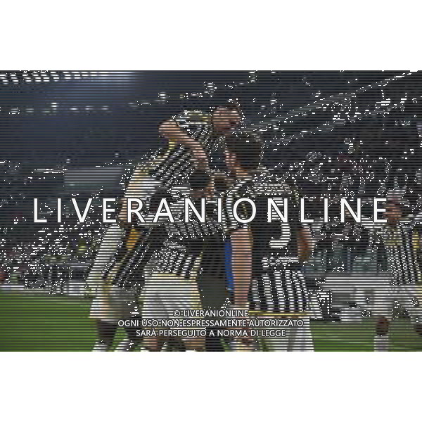Torino 30.12.2023 Allianz Stadium @Manuela Viganti/Ag. Aldo Liverani sas Juventus vs Roma Campionato Calcio Serie A TIM 2023/2024 18a giornata Nella foto: esultanza juventus dopo il gol di adrien rabiot ©Viganti/AGENZIA ALDO LIVERANI SAS
