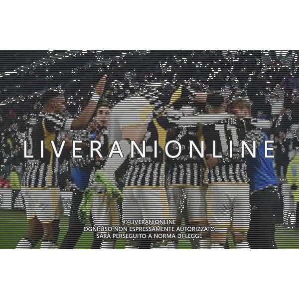 Torino 30.12.2023 Allianz Stadium @Manuela Viganti/Ag. Aldo Liverani sas Juventus vs Roma Campionato Calcio Serie A TIM 2023/2024 18a giornata Nella foto: esultanza juventus dopo il gol di adrien rabiot ©Viganti/AGENZIA ALDO LIVERANI SAS