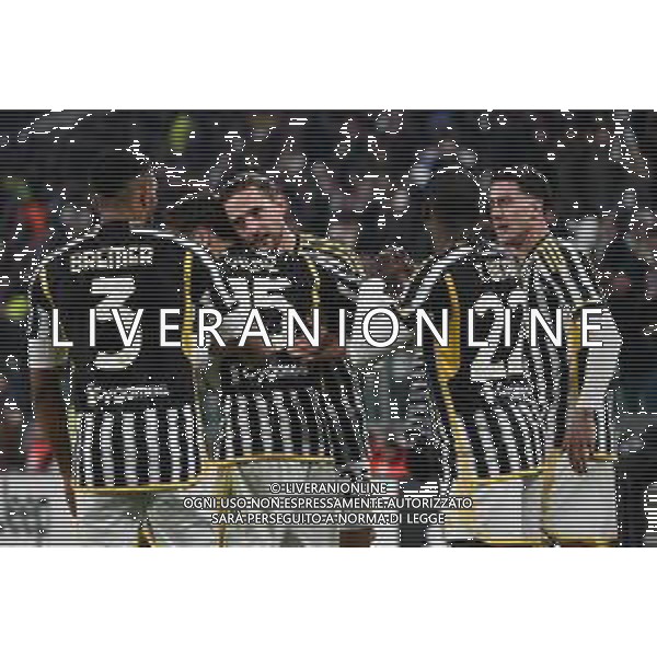 Torino 30.12.2023 Allianz Stadium @Manuela Viganti/Ag. Aldo Liverani sas Juventus vs Roma Campionato Calcio Serie A TIM 2023/2024 18a giornata Nella foto: esultanza juventus dopo il gol di adrien rabiot ©Viganti/AGENZIA ALDO LIVERANI SAS