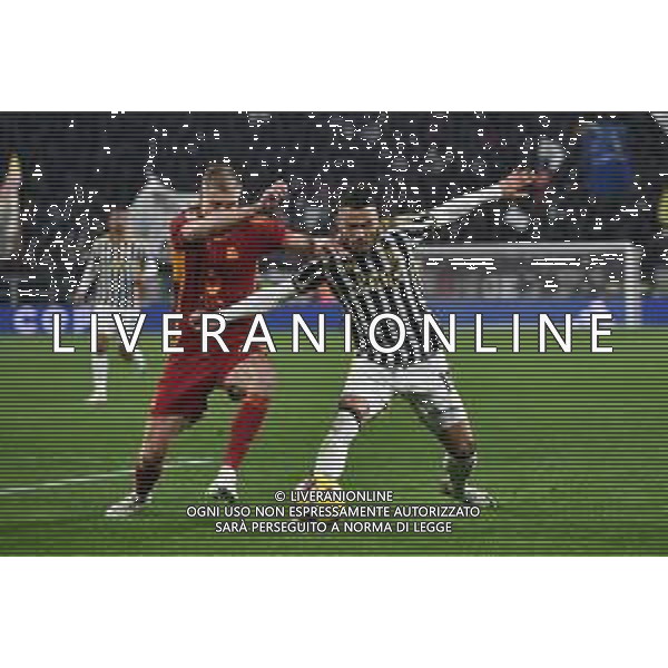 Torino 30.12.2023 Allianz Stadium @Manuela Viganti/Ag. Aldo Liverani sas Juventus vs Roma Campionato Calcio Serie A TIM 2023/2024 18a giornata Nella foto: filip kostic e rasmus kristensen ©Viganti/AGENZIA ALDO LIVERANI SAS