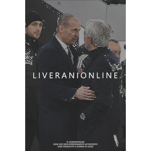Torino 30.12.2023 Allianz Stadium @Manuela Viganti/Ag. Aldo Liverani sas Juventus vs Roma Campionato Calcio Serie A TIM 2023/2024 18a giornata Nella foto: massimiliano allegri e josè mourinho ©Viganti/AGENZIA ALDO LIVERANI SAS