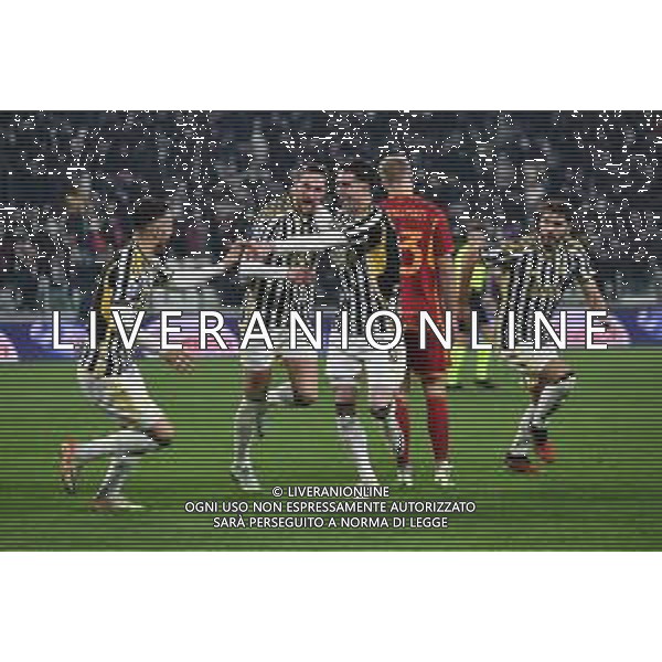 Torino 30.12.2023 Allianz Stadium @Manuela Viganti/Ag. Aldo Liverani sas Juventus vs Roma Campionato Calcio Serie A TIM 2023/2024 18a giornata Nella foto: esultanza juventus dopo il gol di adrien rabiot ©Viganti/AGENZIA ALDO LIVERANI SAS