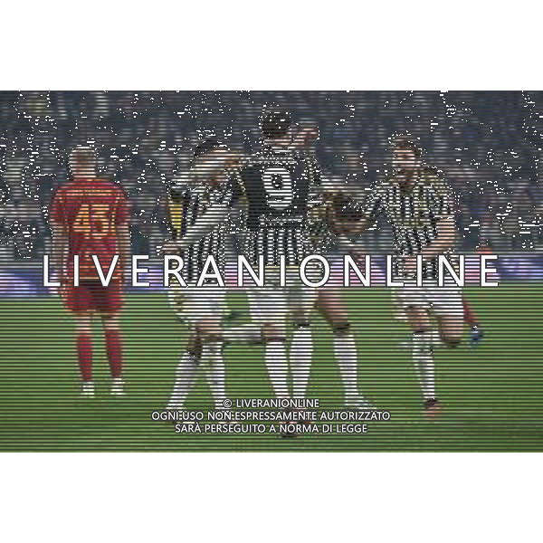 Torino 30.12.2023 Allianz Stadium @Manuela Viganti/Ag. Aldo Liverani sas Juventus vs Roma Campionato Calcio Serie A TIM 2023/2024 18a giornata Nella foto: esultanza juventus dopo il gol di adrien rabiot ©Viganti/AGENZIA ALDO LIVERANI SAS