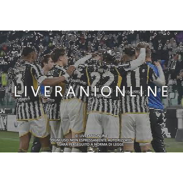 Torino 30.12.2023 Allianz Stadium @Manuela Viganti/Ag. Aldo Liverani sas Juventus vs Roma Campionato Calcio Serie A TIM 2023/2024 18a giornata Nella foto: esultanza juventus dopo il gol di adrien rabiot ©Viganti/AGENZIA ALDO LIVERANI SAS