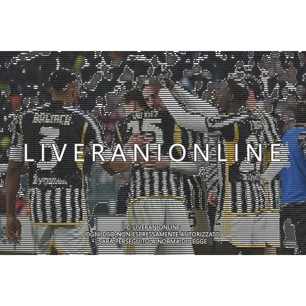 Torino 30.12.2023 Allianz Stadium @Manuela Viganti/Ag. Aldo Liverani sas Juventus vs Roma Campionato Calcio Serie A TIM 2023/2024 18a giornata Nella foto: esultanza juventus dopo il gol di adrien rabiot ©Viganti/AGENZIA ALDO LIVERANI SAS