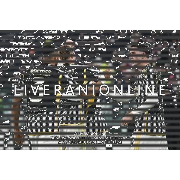 Torino 30.12.2023 Allianz Stadium @Manuela Viganti/Ag. Aldo Liverani sas Juventus vs Roma Campionato Calcio Serie A TIM 2023/2024 18a giornata Nella foto: esultanza juventus dopo il gol di adrien rabiot ©Viganti/AGENZIA ALDO LIVERANI SAS