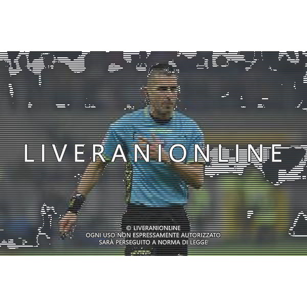 Milan vs Sassuolo nella foto l\'arbitro Livio Marinelli di Tivoli (Roma) Milano 30-12-2023 Stadio Giuseppe Meazza - San Siro Campionato Serie A TIM - 18a giornata foto Roberto Garavaglia/ag. Aldo Liverani sas
