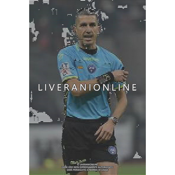 Milan vs Sassuolo nella foto l\'arbitro Livio Marinelli di Tivoli (Roma) Milano 30-12-2023 Stadio Giuseppe Meazza - San Siro Campionato Serie A TIM - 18a giornata foto Roberto Garavaglia/ag. Aldo Liverani sas