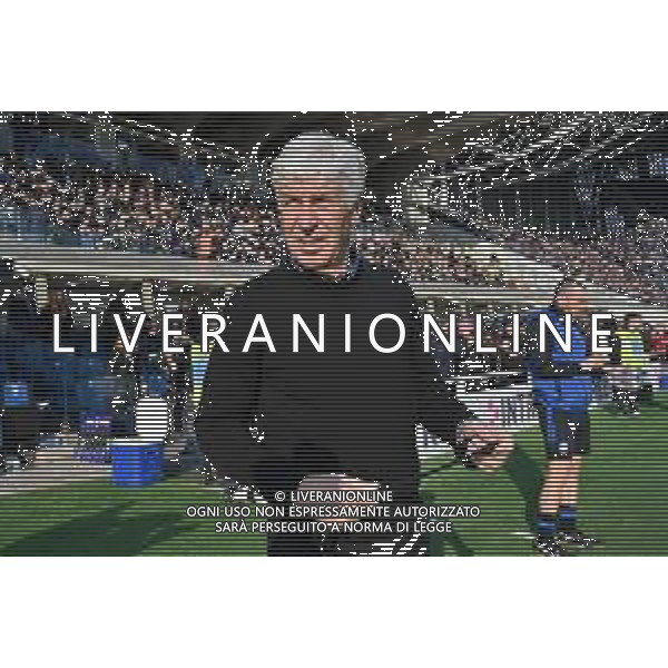TVRG Atalanta vs Lecce nella foto Gian Piero Gasperini allenatore Atalanta Bergamo 30-12-2023 Gewiss Stadium - Stadio Atleti Azzurri d\'Italia Campionato Serie A TIM - 18a giornata foto Roberto Garavaglia/ag. Aldo Liverani sas