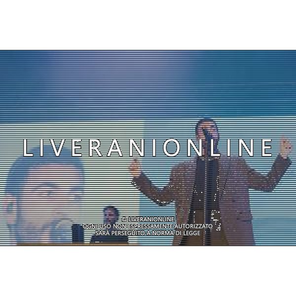 31/1-12-2023/2024. Concerto di capodanno di Marco Mengoni, Fiera Campionaria della Sardegna, Cagliari. Foto Salvatore Moi/Agenzia Aldo Liverani s.as. Nella foto: Marco Mengoni (cantante) ©MOI SALVATORE/AGENZIA ALDO LIVERANI SAS
