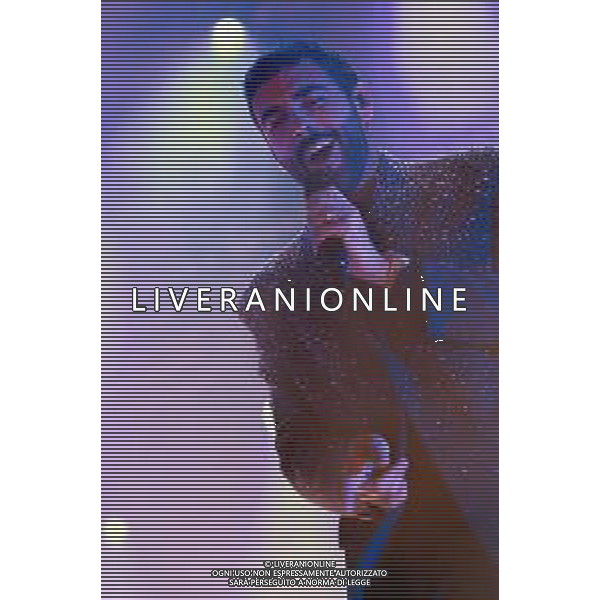 31/1-12-2023/2024. Concerto di capodanno di Marco Mengoni, Fiera Campionaria della Sardegna, Cagliari. Foto Salvatore Moi/Agenzia Aldo Liverani s.as. Nella foto: Marco Mengoni (cantante) ©MOI SALVATORE/AGENZIA ALDO LIVERANI SAS