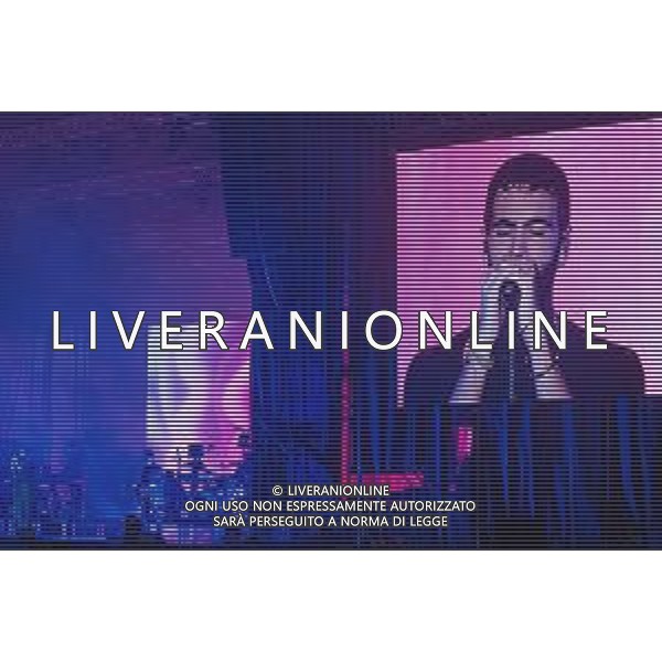 31/1-12-2023/2024. Concerto di capodanno di Marco Mengoni, Fiera Campionaria della Sardegna, Cagliari. Foto Salvatore Moi/Agenzia Aldo Liverani s.as. Nella foto: Marco Mengoni (cantante) ©MOI SALVATORE/AGENZIA ALDO LIVERANI SAS