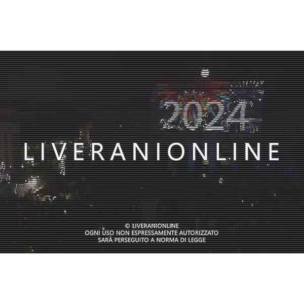 ZCP - 01/01/2024 Capodanno a Santarcangelo di Romagna - La grande festa di capodanno con videomapping e DJ set organizzata da cittàviva ©Claudio Zamagni/Agenzia Aldo Liverani s.a.s. /AGENZIA ALDO LIVERANI SAS