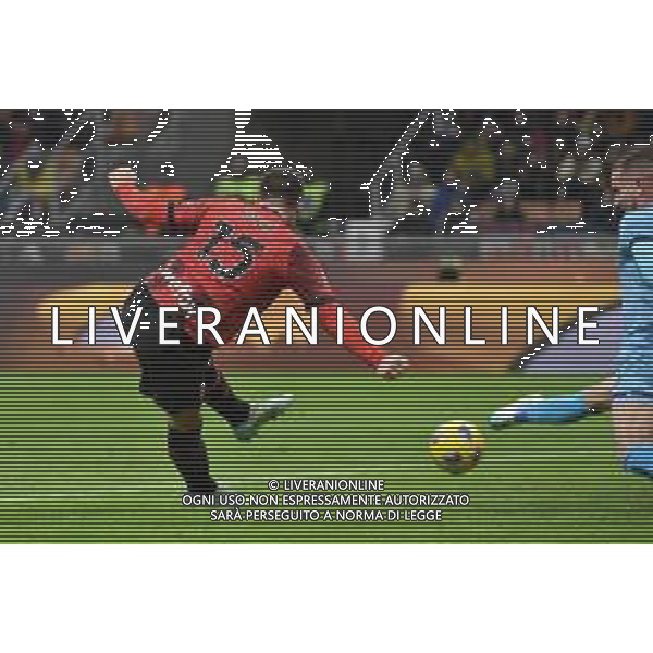 Milan vs Cagliari nella foto Luka Jovic (Milan) segna il gol dell\'1 a 0 Milano 02-01-2024 Stadio Giuseppe Meazza - San Siro Coppa Italia Frecciarossa - ottavi di finale foto Roberto Garavaglia/ag. Aldo Liverani sas/AGENZIA ALDO LIVERANI SAS