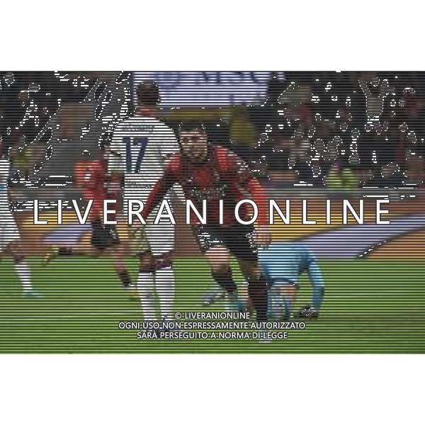 Milan vs Cagliari nella foto Luka Jovic (Milan) esulta dopo il gol dell\'1 a 0 Milano 02-01-2024 Stadio Giuseppe Meazza - San Siro Coppa Italia Frecciarossa - ottavi di finale foto Roberto Garavaglia/ag. Aldo Liverani sas/AGENZIA ALDO LIVERANI SAS