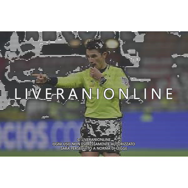 Milan vs Cagliari nella foto l\'arbitro Alessandro Prontera di Bologna Milano 02-01-2024 Stadio Giuseppe Meazza - San Siro Coppa Italia Frecciarossa - ottavi di finale foto Roberto Garavaglia/ag. Aldo Liverani sas/AGENZIA ALDO LIVERANI SAS