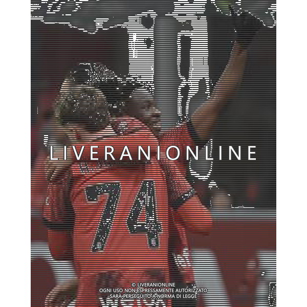 Milan vs Cagliari nella foto Chaka Traore\' (Milan) esulta dopo il gol del 3 a 0 Milano 02-01-2024 Stadio Giuseppe Meazza - San Siro Coppa Italia Frecciarossa - ottavi di finale foto Roberto Garavaglia/ag. Aldo Liverani sas/AGENZIA ALDO LIVERANI SAS