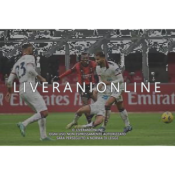 Milan vs Cagliari nella foto Rafael Leao (Milan) segna il gol del 4 a 0 Milano 02-01-2024 Stadio Giuseppe Meazza - San Siro Coppa Italia Frecciarossa - ottavi di finale foto Roberto Garavaglia/ag. Aldo Liverani sas/AGENZIA ALDO LIVERANI SAS