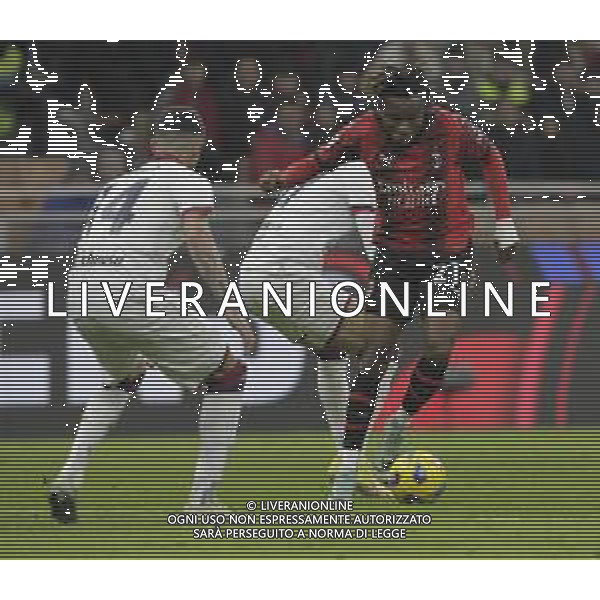02-01-2024 MILANO COPPA ITALIA FRECCIA ROSSA MILAN-CAGLIARI NELLA FOTO SAMUEL CHUKWUEZE FOTO PAOLO GIAMPIETRI-AG ALDO LIVERANI SAS