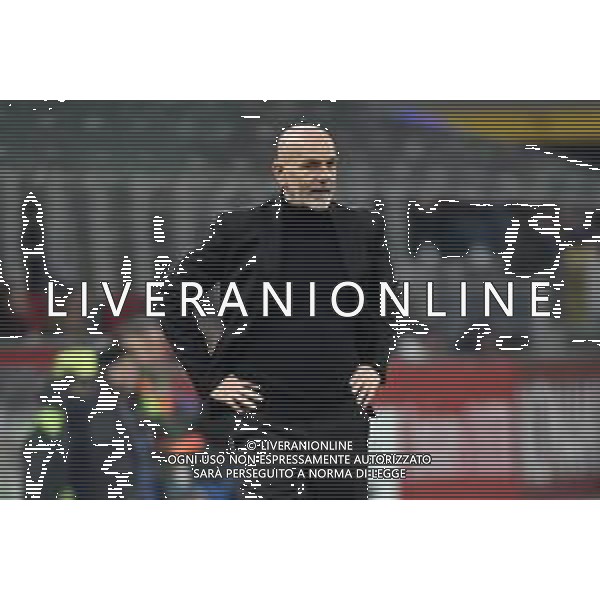 Milan vs Cagliari nella foto Stefano Pioli allenatore Milan Milano 02-01-2024 Stadio Giuseppe Meazza - San Siro Coppa Italia Frecciarossa - ottavi di finale foto Roberto Garavaglia/ag. Aldo Liverani sas
