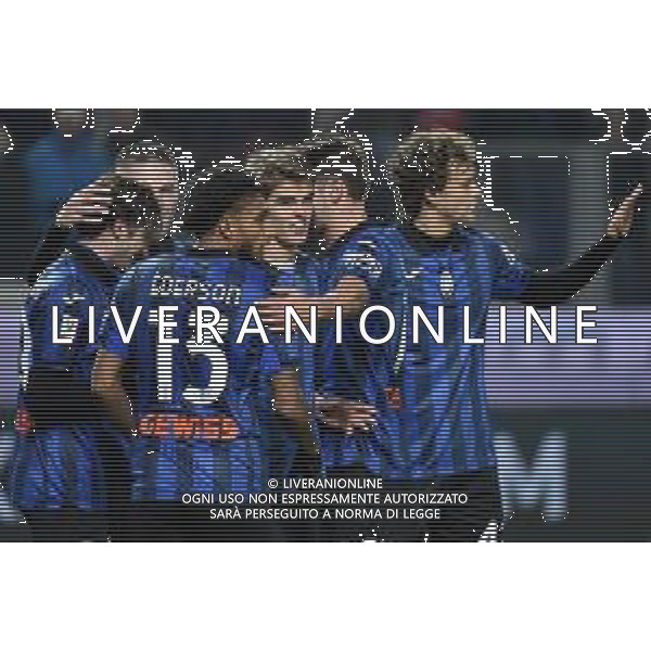 TVRG Atalanta vs Sassuolo nella foto esultanza Atalanta dopo il gol del 2 a 0 Bergamo 03-01-2024 Gewiss Stadium Coppa Italia Frecciarossa - ottavi di finale foto Roberto Garavaglia/ag. Aldo Liverani sas/AGENZIA ALDO LIVERANI SAS
