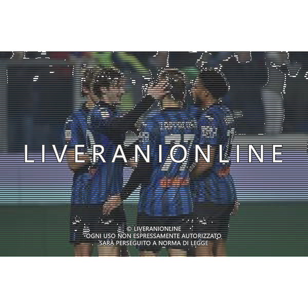 TVRG Atalanta vs Sassuolo nella foto esultanza Atalanta dopo il gol del 3 a 0 Bergamo 03-01-2024 Gewiss Stadium Coppa Italia Frecciarossa - ottavi di finale foto Roberto Garavaglia/ag. Aldo Liverani sas/AGENZIA ALDO LIVERANI SAS