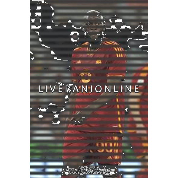 Roma vs Cremonese - Coppa Italia Frecciarossa - Ottavi di finale - Stadio Olimpico - Roma 03-01-2024 nella foto Romelu Lukaku FOTO FEDERICO GAETANO-AG ALDO LIVERANI SAS