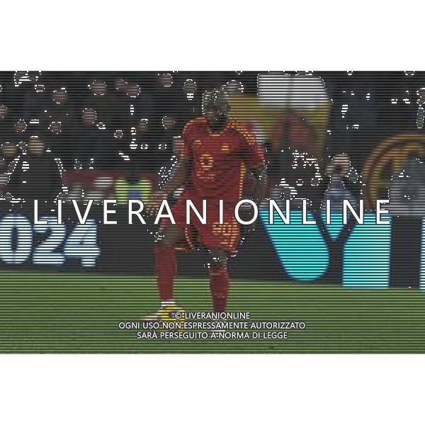 Roma vs Cremonese - Coppa Italia Frecciarossa - Ottavi di finale - Stadio Olimpico - Roma 03-01-2024 nella foto Romelu Lukaku FOTO FEDERICO GAETANO-AG ALDO LIVERANI SAS