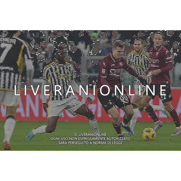 TVMV-Torino 04.01.2024 Allianz Stadium ©Manuela Viganti/Agenzia Aldo Liverani Juventus vs Salernitana Ottavi di Finale Coppa Italia Frecciarossa 2023/2024 Nella foto: samuel iling junior e mateusz legowski ©Viganti/AGENZIA ALDO LIVERANI SAS