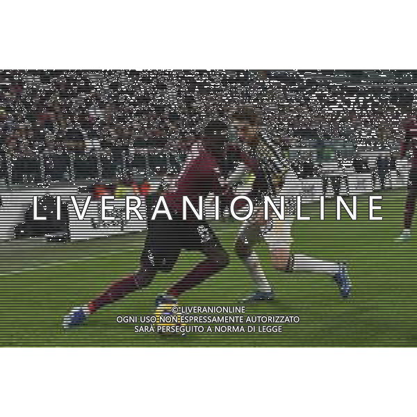TVMV-Torino 04.01.2024 Allianz Stadium ©Manuela Viganti/Agenzia Aldo Liverani Juventus vs Salernitana Ottavi di Finale Coppa Italia Frecciarossa 2023/2024 Nella foto: fabio miretti e salomon sambia ©Viganti/AGENZIA ALDO LIVERANI SAS