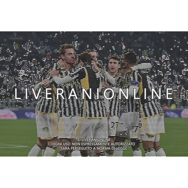 TVMV-Torino 04.01.2024 Allianz Stadium ©Manuela Viganti/Agenzia Aldo Liverani Juventus vs Salernitana Ottavi di Finale Coppa Italia Frecciarossa 2023/2024 Nella foto: esultanza juventus dopo il gol di daniele rugani ©Viganti/AGENZIA ALDO LIVERANI SAS
