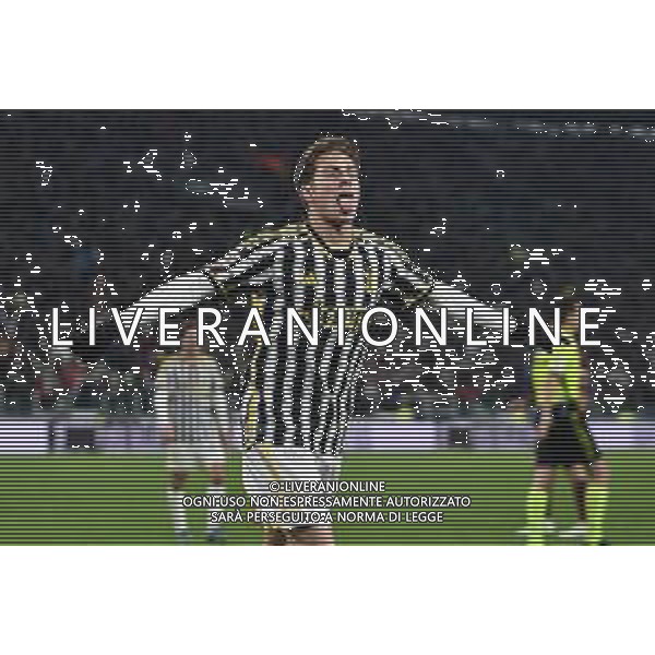 TVMV-Torino 04.01.2024 Allianz Stadium ©Manuela Viganti/Agenzia Aldo Liverani Juventus vs Salernitana Ottavi di Finale Coppa Italia Frecciarossa 2023/2024 Nella foto: esultanza kenan yildiz dopo il gol ©Viganti/AGENZIA ALDO LIVERANI SAS