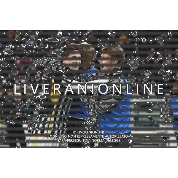 TVMV-Torino 04.01.2024 Allianz Stadium ©Manuela Viganti/Agenzia Aldo Liverani Juventus vs Salernitana Ottavi di Finale Coppa Italia Frecciarossa 2023/2024 Nella foto: esultanza kenan yildiz dopo il gol ©Viganti/AGENZIA ALDO LIVERANI SAS