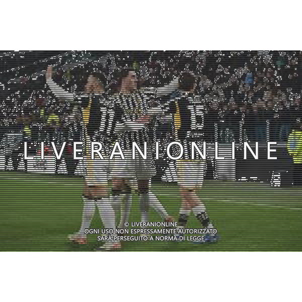 TVMV-Torino 04.01.2024 Allianz Stadium ©Manuela Viganti/Agenzia Aldo Liverani Juventus vs Salernitana Ottavi di Finale Coppa Italia Frecciarossa 2023/2024 Nella foto: esultanza juventus dopo il gol di kenan yildiz ©Viganti/AGENZIA ALDO LIVERANI SAS