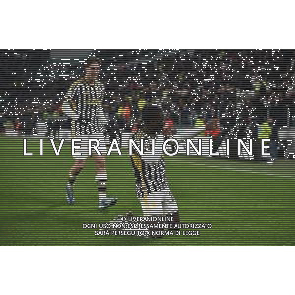 TVMV-Torino 04.01.2024 Allianz Stadium ©Manuela Viganti/Agenzia Aldo Liverani Juventus vs Salernitana Ottavi di Finale Coppa Italia Frecciarossa 2023/2024 Nella foto: esultanza juventus dopo il gol di timothy weah ©Viganti/AGENZIA ALDO LIVERANI SAS