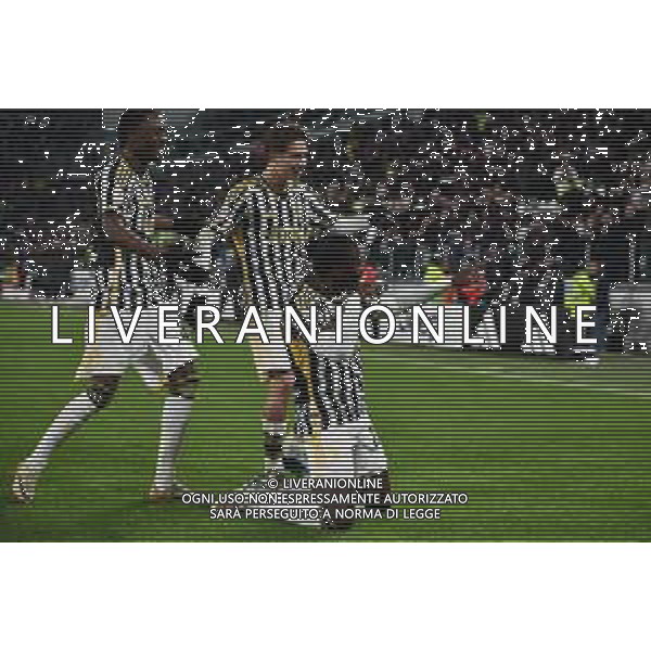 TVMV-Torino 04.01.2024 Allianz Stadium ©Manuela Viganti/Agenzia Aldo Liverani Juventus vs Salernitana Ottavi di Finale Coppa Italia Frecciarossa 2023/2024 Nella foto: esultanza juventus dopo il gol di timothy weah ©Viganti/AGENZIA ALDO LIVERANI SAS