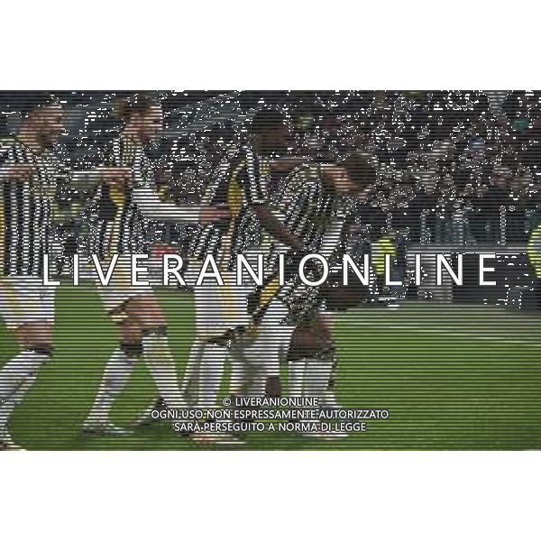 TVMV-Torino 04.01.2024 Allianz Stadium ©Manuela Viganti/Agenzia Aldo Liverani Juventus vs Salernitana Ottavi di Finale Coppa Italia Frecciarossa 2023/2024 Nella foto: esultanza juventus dopo il gol di timothy weah ©Viganti/AGENZIA ALDO LIVERANI SAS