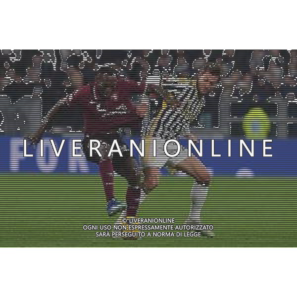 TVMV-Torino 04.01.2024 Allianz Stadium ©Manuela Viganti/Agenzia Aldo Liverani Juventus vs Salernitana Ottavi di Finale Coppa Italia Frecciarossa 2023/2024 Nella foto: daniele rugani e simy ©Viganti/AGENZIA ALDO LIVERANI SAS