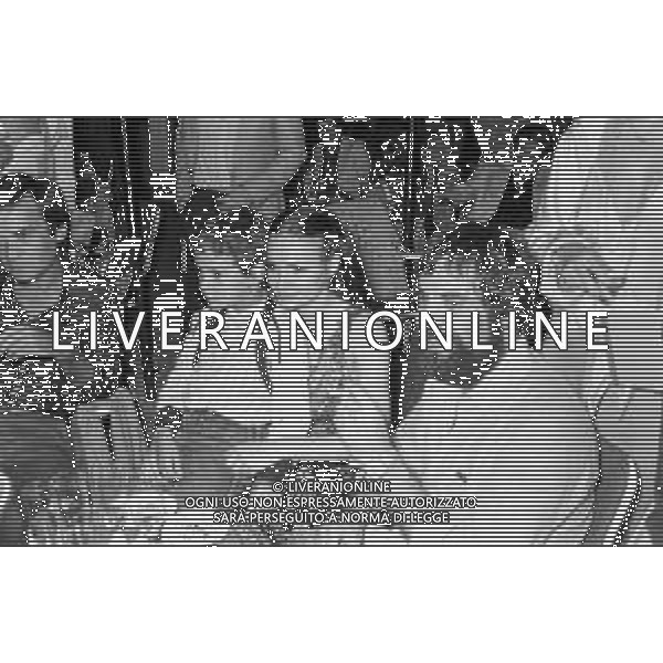Neg- RETROSPETTIVA MARTINE BROCHARD ATTRICE FRANCESE NELLA FOTO CON IL FIGLIO FERDINANDO CERIANI E IL MARITO FRANCO MOLE\' RICEVE IL PREMIO RICCIONE NELL\'ANNO 1978 AG ALDO LIVERANI