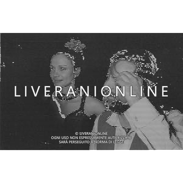 Neg- RETROSPETTIVA MARTINE BROCHARD ATTRICE FRANCESE NELLA FOTO A TEATRO NELLA COMMEDIA DI LAUTREC CON IL MARITO IL REGISTA FRANCO MOLE\' A MILANO NELL\'ANNO 1980 AG ALDO LIVERANI