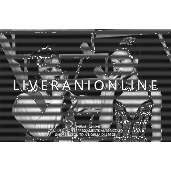 Neg- RETROSPETTIVA MARTINE BROCHARD ATTRICE FRANCESE NELLA FOTO A TEATRO NELLA COMMEDIA DI LAUTREC CON IL MARITO IL REGISTA FRANCO MOLE\' A MILANO NELL\'ANNO 1980 AG ALDO LIVERANI