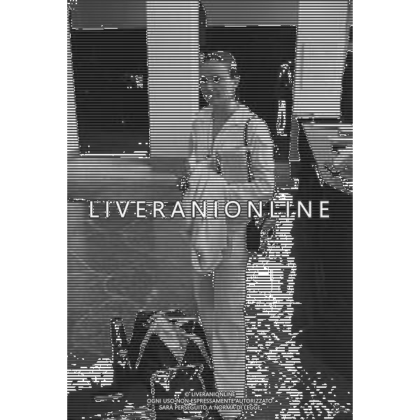 Neg- RETROSPETTIVA MARTINE BROCHARD ATTRICE FRANCESE NELLA FOTO A VENEZIA NELL\'ANNO 1980 AG ALDO LIVERANI