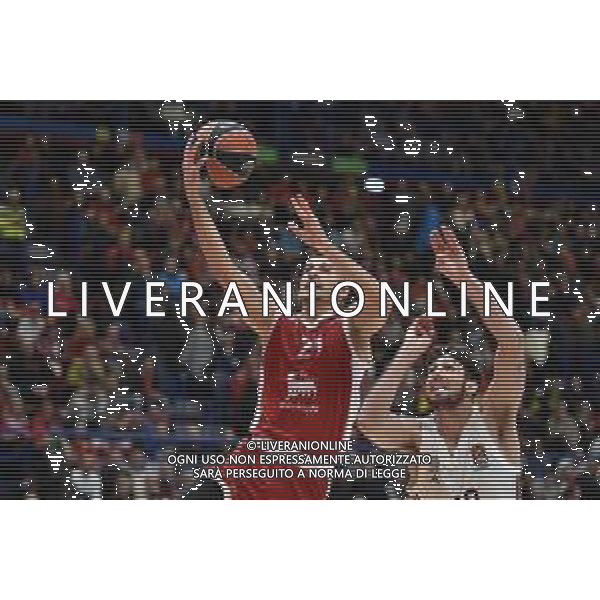 TVRG EA7 Emporio Armani Milano vs Bayern Monaco nella foto Diego Flaccadori (Olimpia Milano) Assago (MI) 05-01-2024 Mediolanum Forum Turkish Airlines EuroLeague 19a giornata regular season foto Roberto Garavaglia/Agenzia Aldo Liverani sas