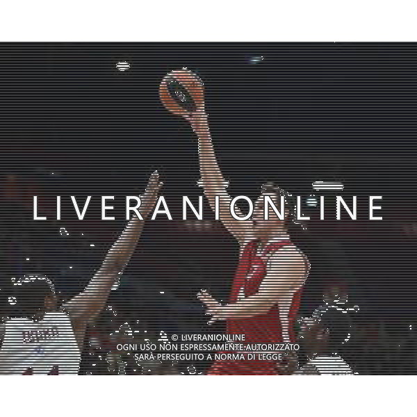 TVRG EA7 Emporio Armani Milano vs Bayern Monaco nella foto Johannes Voigtmann (Olimpia Milano) Assago (MI) 05-01-2024 Mediolanum Forum Turkish Airlines EuroLeague 19a giornata regular season foto Roberto Garavaglia/Agenzia Aldo Liverani sas