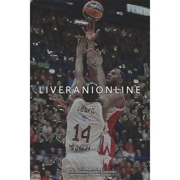 TVRG EA7 Emporio Armani Milano vs Bayern Monaco nella foto Alex Poythress (Olimpia Milano) Assago (MI) 05-01-2024 Mediolanum Forum Turkish Airlines EuroLeague 19a giornata regular season foto Roberto Garavaglia/Agenzia Aldo Liverani sas