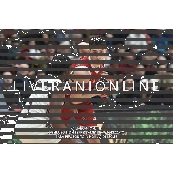 TVRG EA7 Emporio Armani Milano vs Bayern Monaco nella foto Giordano Bortolani (Olimpia Milano) Assago (MI) 05-01-2024 Mediolanum Forum Turkish Airlines EuroLeague 19a giornata regular season foto Roberto Garavaglia/Agenzia Aldo Liverani sas